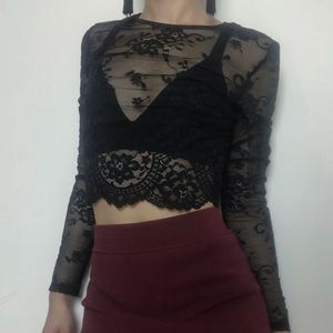 Intimissimi Lace Crop top